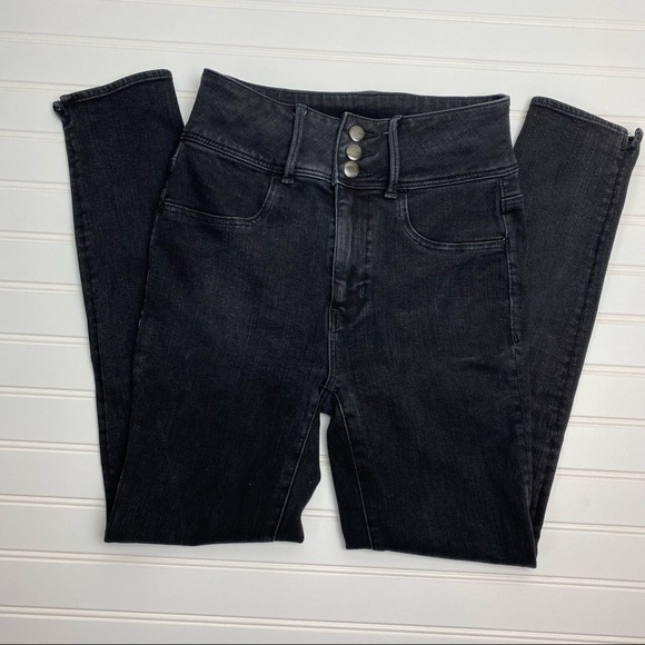 AEO Denim X4 stretch Super Hi-Rise Jegging - Picture 2 of 8